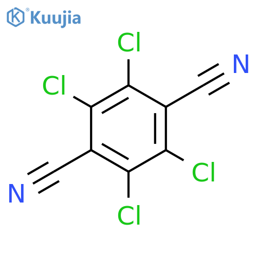 Tetrachloroterephthalonitrile structure