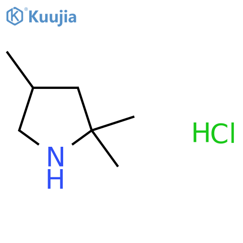 (4S)-2,2,4-trimethylpyrrolidine;hydrochloride structure