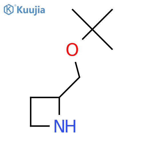 2-(tert-butoxy)methylazetidine structure
