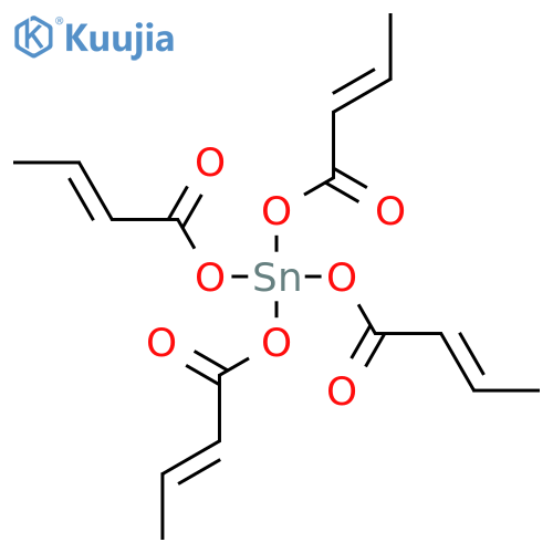Stannane, tetrakis[(1-oxo-2-butenyl)oxy]- structure