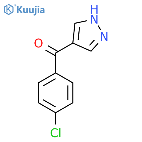 4-(4-Chlorobenzoyl)-1H-pyrazole structure