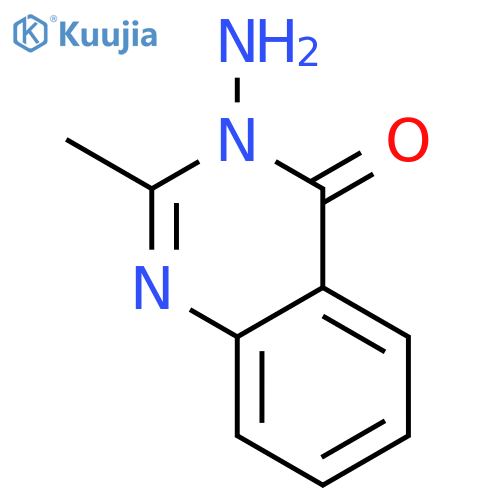 3-Amino-2-methylquinazolin-4(3H)-one structure