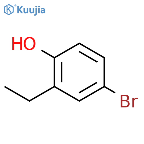 4-Bromo-2-ethylphenol structure