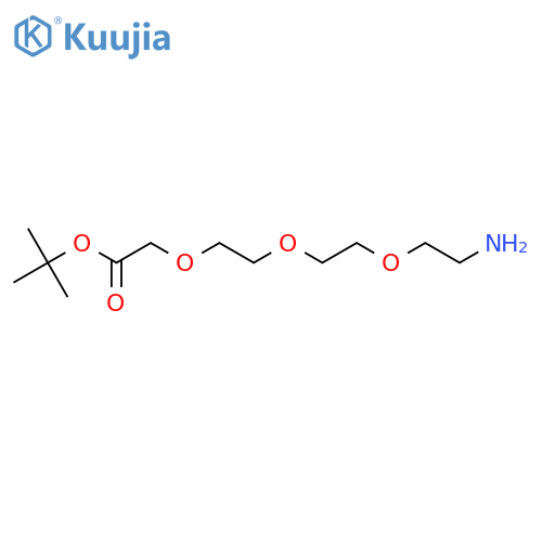 NH2-PEG3-C1-Boc structure