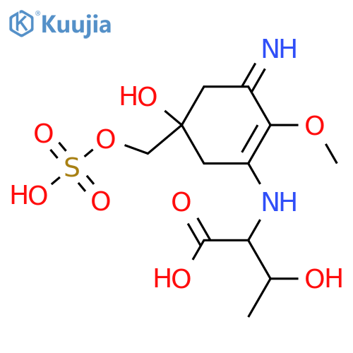 Palythine-threonine; 7-O-Sulfate structure