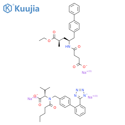 Sacubitril-Valsartan Trisodium Salt structure