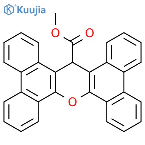 18H-Tetrabenzo[a,c,h,j]xanthene-18-carboxylic acid, methyl ester structure