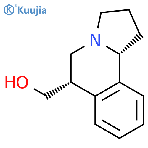 Pyrrolo[2,1-a]isoquinoline-6-methanol, 1,2,3,5,6,10b-hexahydro-, trans- structure