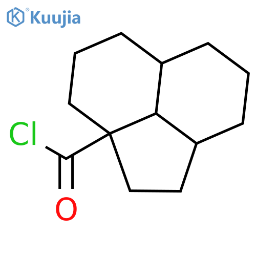 2a(3H)-Acenaphthylenecarbonyl chloride, decahydro- structure
