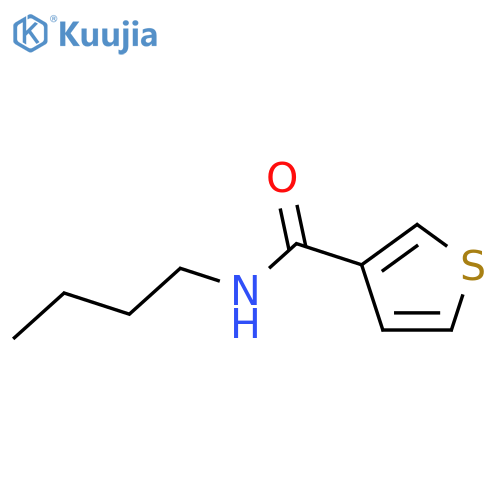 3-Thiophenecarboxamide, N-butyl- structure