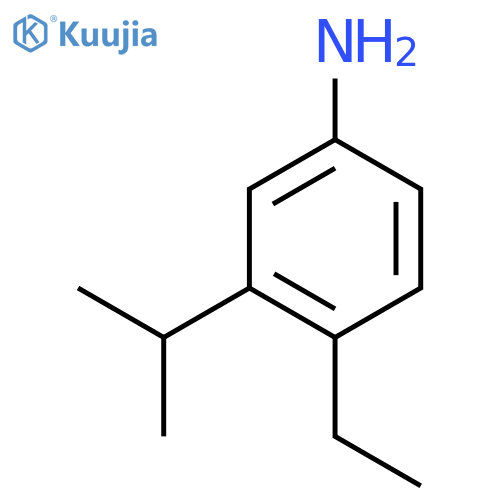 4-Ethyl-3-isopropylaniline structure