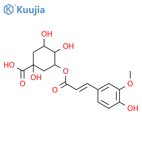 3-Feruloylquinic acid structure