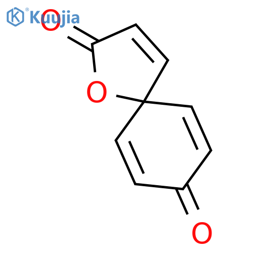 1-Oxaspiro[4.5]deca-3,6,9-triene-2,8-dione structure
