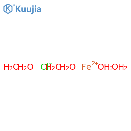 Iron chloride (FeCl2),hexahydrate (8CI,9CI) structure