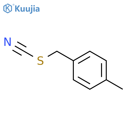 Thiocyanic acid,(4-methylphenyl)methyl ester structure