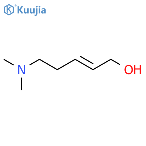 5-(dimethylamino)pent-2-en-1-ol structure