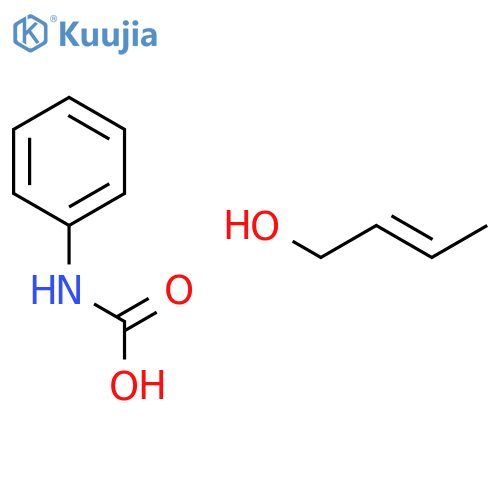 2-Buten-1-ol, phenylcarbamate structure