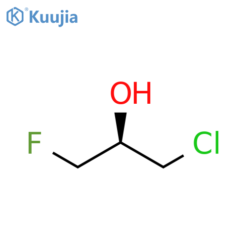 2-Propanol, 1-chloro-3-fluoro-, (2R)- structure