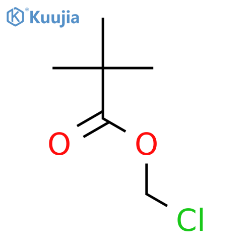 Chloromethyl pivalate structure