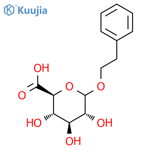 Phenethyl Glucosiduronic Acid structure