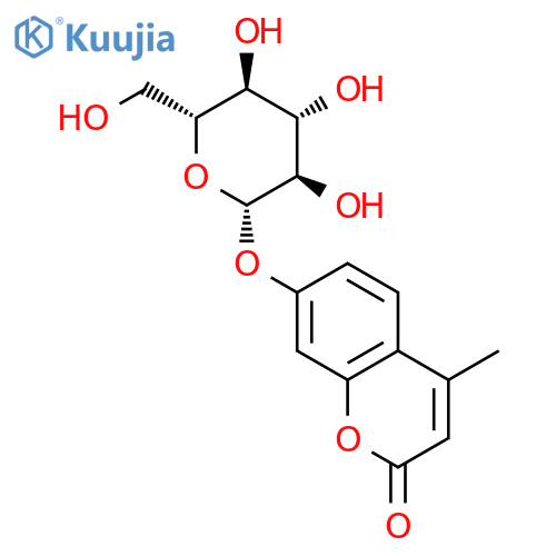4-Methylumbelliferyl β-D-Glucopyranoside structure