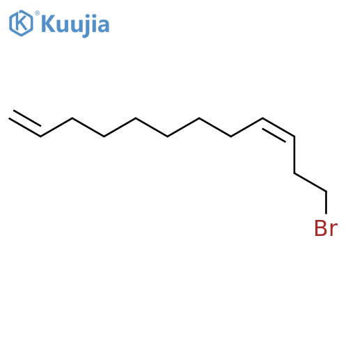 1,9-Dodecadiene, 12-bromo-, (Z)- structure