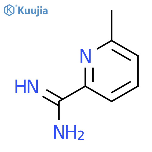 6-methyl-2-Pyridinecarboximidamide structure