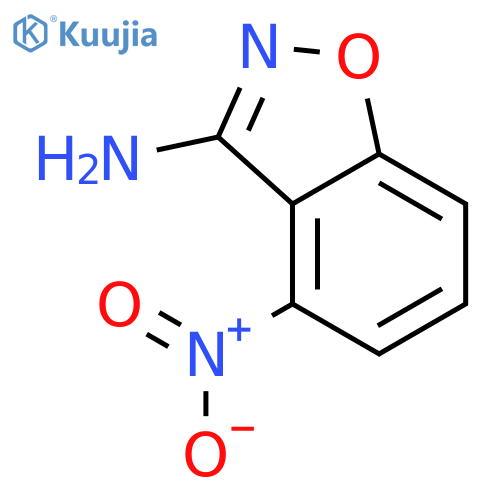 4-Nitrobenzo[d]isoxazol-3-amine structure