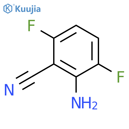 Benzonitrile,2-amino-3,6-difluoro- structure