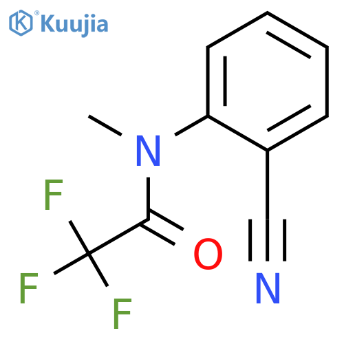 ACETAMIDE, N-(2-CYANOPHENYL)-2,2,2-TRIFLUORO-N-METHYL- structure