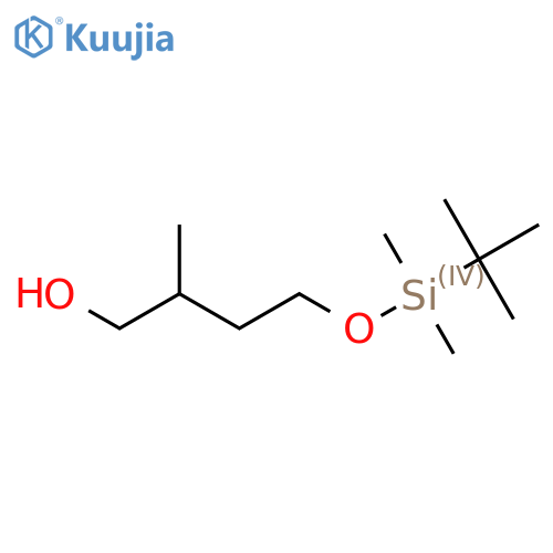 4-{[tert-Butyl(dimethyl)silyl]oxy}-2-methylbutan-1-ol structure