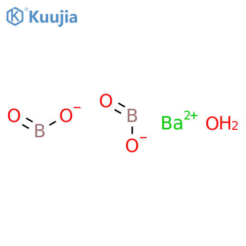 barium metaborate monohydrate structure