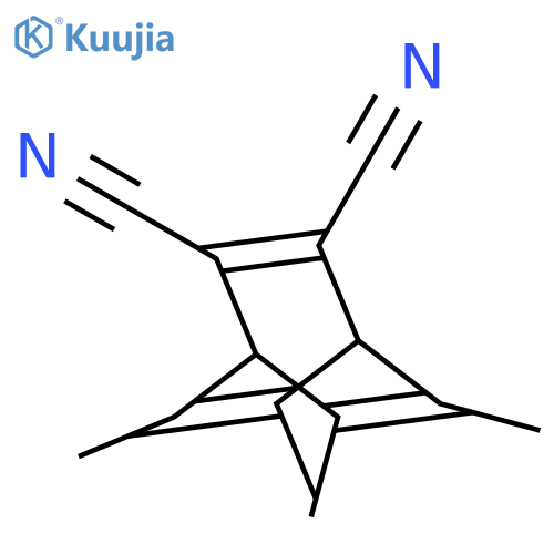 5,6,7,8-Tetramethylbicyclo[2.2.2]octa-2,5,7-triene-2,3-dicarbonitrile structure