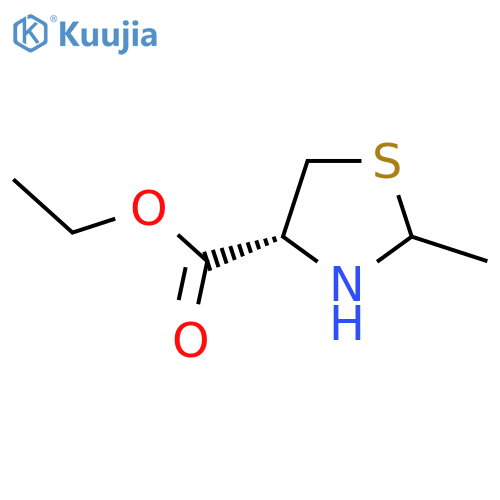 Ethyl (4R)-2-methyl-1,3-thiazolidine-4-carboxylate structure