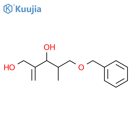 1,3-Pentanediol, 4-methyl-2-methylene-5-(phenylmethoxy)- structure