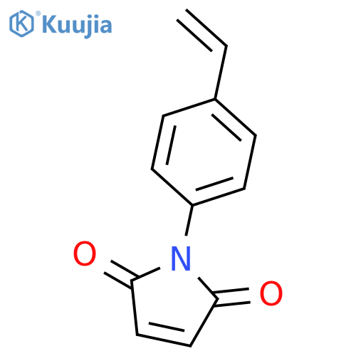 1H-Pyrrole-2,5-dione,1-(4-ethenylphenyl)- structure