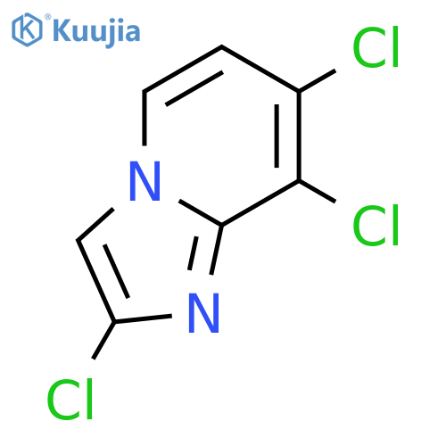 Imidazo[1,2-a]pyridine, 2,7,8-trichloro- structure