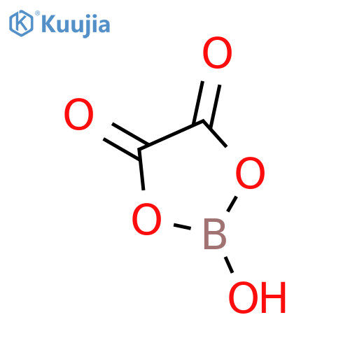 2-Hydroxy-1,3,2-dioxaborolane-4,5-dione structure