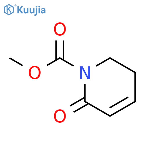 Methyl 2-oxo-5,6-dihydropyridine-1(2H)-carboxylate structure