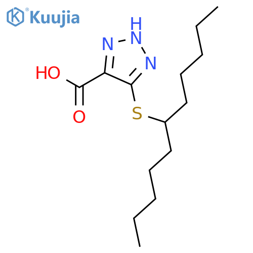 4-Carboxy-5-(1-Pentyl)Hexylsulfanyl-1,2,3-Triazole structure