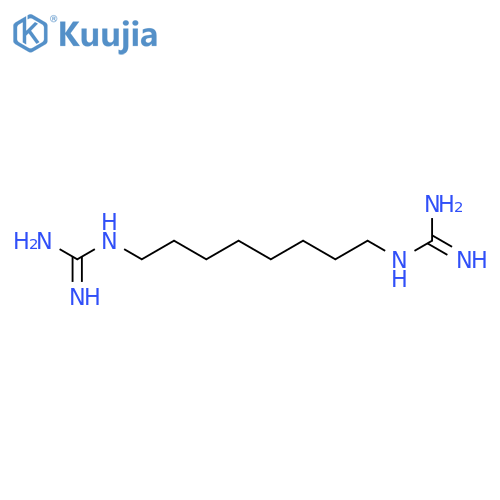 N-(8-carbamimidamidooctyl)guanidine structure