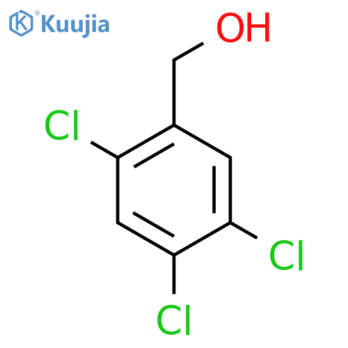 (2,4,5-Trichlorophenyl)methanol structure