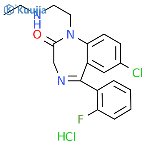 N-Desethyl Flurazepam Dihydrochloride structure