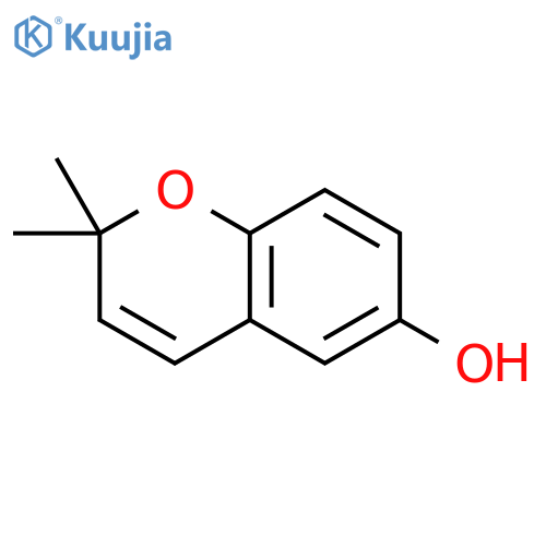 2,2-dimethylchromen-6-ol structure