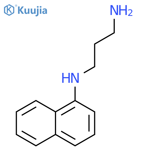 1,3-Propanediamine, N1-1-naphthalenyl- structure