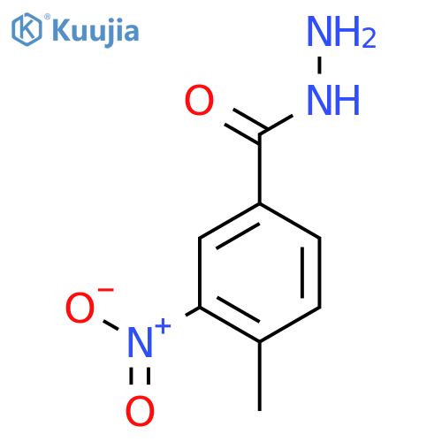4-Methyl-3-nitrobenzohydrazide structure