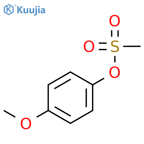 4-Methoxyphenyl Mesylate structure