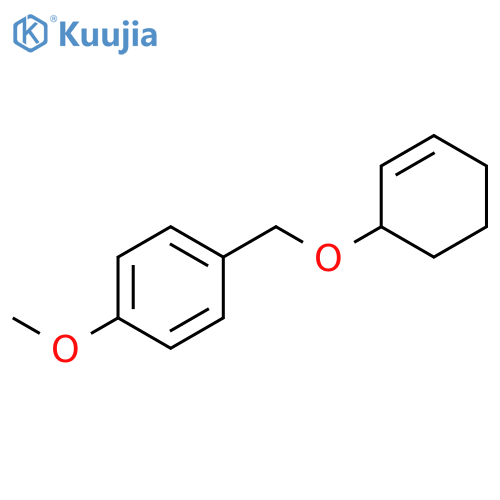 Benzene, 1-[(2-cyclohexen-1-yloxy)methyl]-4-methoxy- structure