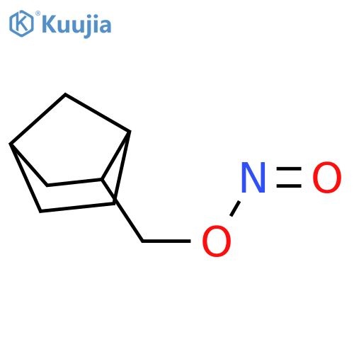 Nitrous acid,bicyclo[2.2.1]hept-2-ylmethyl ester structure