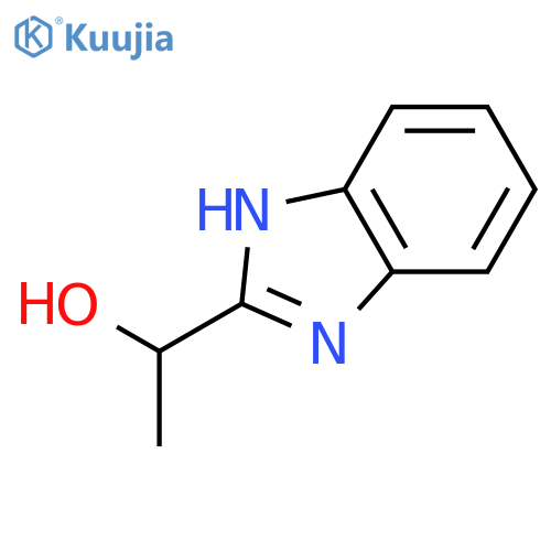 1-(1H-1,3-benzodiazol-2-yl)ethan-1-ol structure